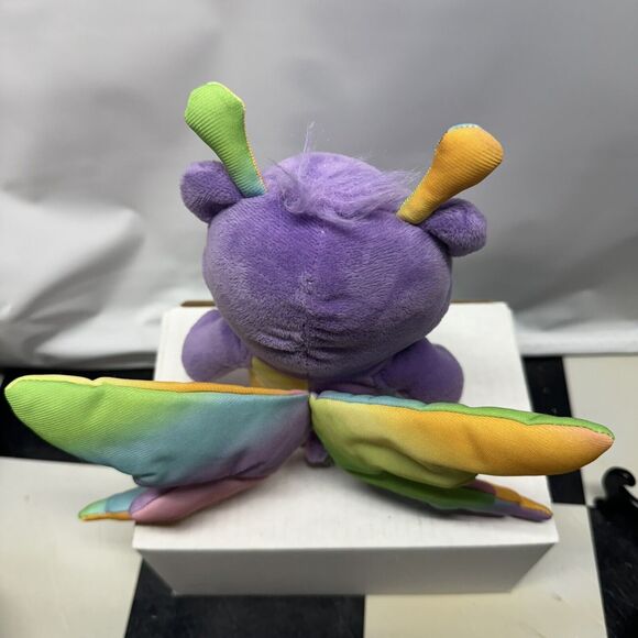 Care Bears Share Bear Butterfly Plush Soft Toy Stuffed Animal  Basic Fun - Picture 5 of 8